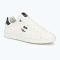 Buty męskie Aeronautica Militare Eco Leather With Eagle off white