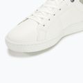 Buty męskie Aeronautica Militare Eco Leather With Eagle off white 7