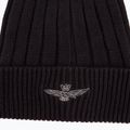 Czapka zimowa Aeronautica Militare Cotton Eagle Embroidery jet black 3