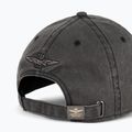 Czapka z daszkiem męska Aeronautica Militare 251HA1211CT2476 black washed 4