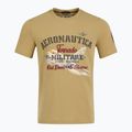 Koszulka męska Aeronautica Militare Tornado antelope beige