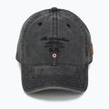 Czapka z daszkiem męska Aeronautica Militare 251HA1204CT2476 black washed 2