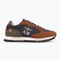 Buty męskie Aeronautica Militare 252SC0320UPL00313 blu navy/brown 2