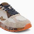 Buty męskie Aeronautica Militare 252SC0276UCT03546 multicolor beige/blu navy 7