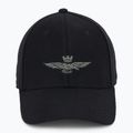 Czapka z daszkiem męska Aeronautica Militare 252HA1085UCT02333 jet black 2