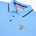 Koszulka Aeronautica Militare PO1308UP00082 Polo silver lake blue 3