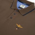 Koszulka Aeronautica Militare PO1308UP00082 Polo chestnut brown 3