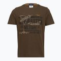 Koszulka męska Aeronautica Militare TS2535UJ00641 chestnut brown