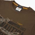 Koszulka męska Aeronautica Militare TS2535UJ00641 chestnut brown 3