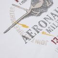 Koszulka męska Aeronautica Militare TS2536UJ00641 off white 3