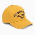 Czapka z daszkiem męska Aeronautica Militare HA1104UCT02 mustard yellow