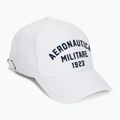 Czapka z daszkiem męska Aeronautica Militare HA1104UCT02 off white