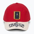Czapka z daszkiem męska Aeronautica Militare HA1246UCT02 tango red/cream white 2