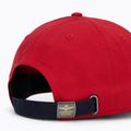 Czapka z daszkiem męska Aeronautica Militare HA1246UCT02 tango red/cream white 4