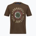 Koszulka męska Aeronautica Militare TS2538UJ00727 chestnut brown
