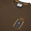 Koszulka męska Aeronautica Militare TS2535UJ00641 chestnut brown 3