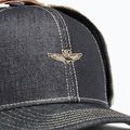 Czapka z daszkiem męska Czapka Aeronautica Militare 262HA1260DCT04366 denim nero 3