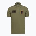 Koszulka męska Aeronautica Militare PO1927UP00191 Polo lichen green
