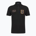 Koszulka męska Aeronautica Militare PO1927UP00191 Polo jet black