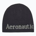 Czapka zimowa męska Czapka Aeronautica Militare 262CU0093UL00450 jet black