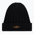 Czapka zimowa męska Czapka Aeronautica Militare 262CU0098UL00485 jet black
