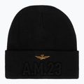 Czapka zimowa męska Czapka Aeronautica Militare 262CU0099UL00949 jet black