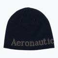 Czapka zimowa męska Czapka Aeronautica Militare 262CU0093UL00450 Blu Navy