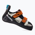 Buty wspinaczkowe męskie SCARPA Quantic gray/mango 2