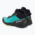 Buty trekkingowe damskie SCARPA Rush 2 Mid GTX baltic blue/sunny lime 3