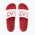 Klapki EA7 Emporio Armani Water Sports Visibility salsa/white 12