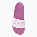 Klapki EA7 Emporio Armani Water Sports Visibility cyclamen/white 5