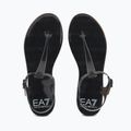 Sandały damskie EA7 Emporio Armani Water Sports Jelly Graphic monogram black graphic/black logo 5