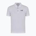 Koszulka polo męska EA7 Emporio Armani Train Visibility white