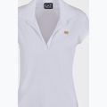 Koszulka polo damska EA7 Emporio Armani Train Costa Smeralda white 3