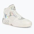Buty EA7 Emporio Armani Basket Mid white/iridescent