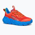 Buty juniorskie Geox Flexyper Fast red/light blue 8