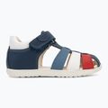 Sandały dziecięce Geox Macchia avio/white 2