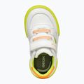 Buty dziecięce Geox Gisli white/fluo green 14