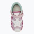 Sandały dziecięce Geox Iupidoo white/fuchsia 5