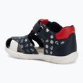 Sandały dziecięce Geox Zapito navy/red 3