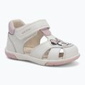 Sandały dziecięce Geox Zapito white/pink