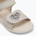 Sandały dziecięce Geox Verred white/silver 7