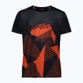 Koszulka wspinaczkowa męska La Sportiva Comp black/cherry tomato