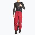 Spodnie skiturowe męskie La Sportiva Chaser Evo Shell Bib sangria