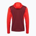 Bluza trekkingowa męska La Sportiva Chill Thermal Hoody mountain red/redwood 2