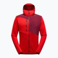 Bluza termoaktywna meska La Sportiva Lucendro Thermal Hoody mountain red/redwood 3