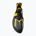 Buty wspinaczkowe dziecięce La Sportiva Solution Comp yellow/black 5