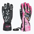 Rękawice narciarskie dziecięce Level Lucky hot pink