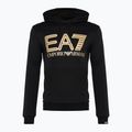 Bluza męska EA7 Emporio Armani Train Logo Series Oversize Logo Hoodie Coft black 5