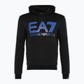 Bluza męska EA7 Emporio Armani Train Logo Series Oversize Logo Hoodie Coft black 5